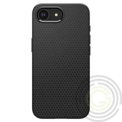 Spigen Liquid Air Apple iPhone 16e hátlap tok, matt fekete