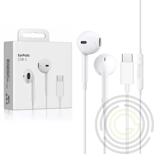 Apple EarPods gyári headset USB Type-C csatlakozóval MYQY3ZM/A, fehér