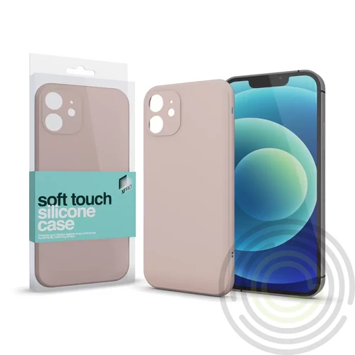 Soft Touch szilikon tok Slim Púderpink Apple iPhone 11 készülékhez