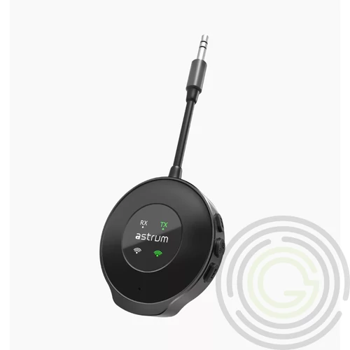 Astrum BT230 hordozható vezeték nélküli TX / RX Bluetooth V5.3 audió vevő
