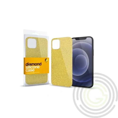 Diamond Szilikon tok Arany Samsung A03S készülékhez