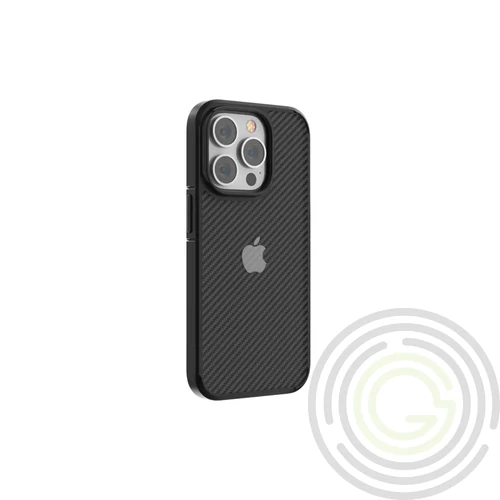 Carbon Guardian sorozatú ütésálló tok fekete Apple iPhone 14 Pro készülékhez