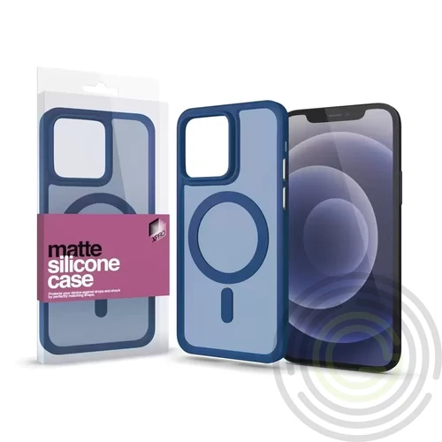 Matte MagSafe tok - Kék - Iphone 14 Pro készülékhez
