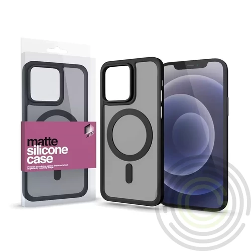 XPRO Matte MagSafe tok - Fekete - Iphone 15 Pro Max készülékhez
