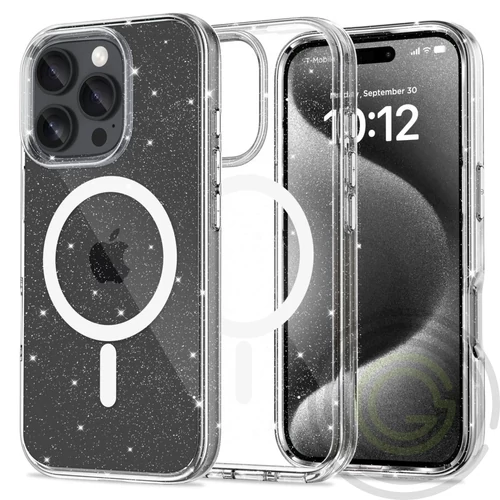 Tech-Protect FLEXAIR MAGSAFE GLITTER csillogós tok Apple iPhone 16 Pro készülékhez