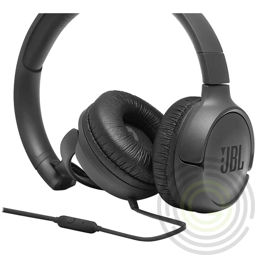 JBL T500 fejhallgató SZTEREO (3.5mm jack) FEKETE