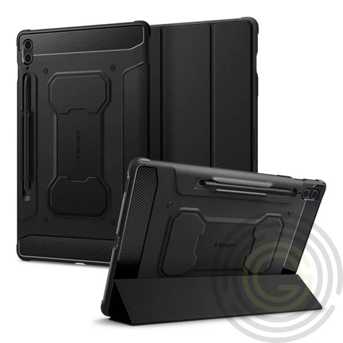 SPIGEN RUGGED ARMOR PRO tok álló (aktív FLIP, ütésállóság, TRIFOLD, asztali tartó, ceruza tartó)