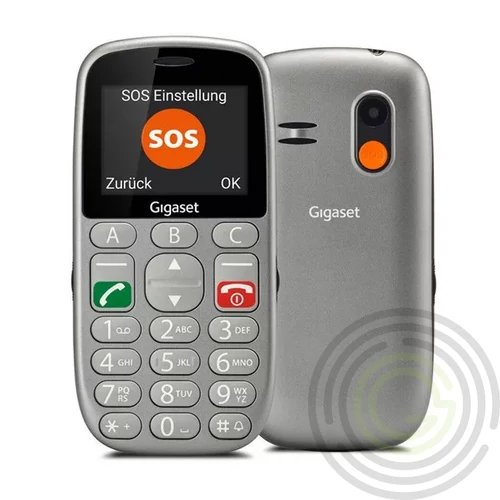 GIGASET GL390 mobiltelefon (Dualsim) EZÜST