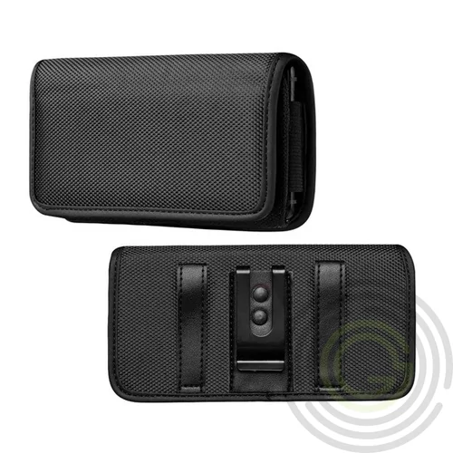 Tok fekvő, textil (univerzális, övre f űzhető, tépőzáras, 7.2-7.5" méret) FEKETE