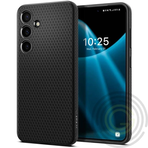 SPIGEN LIQUID AIR Samsung S24 szilikon telefonvédő fekete