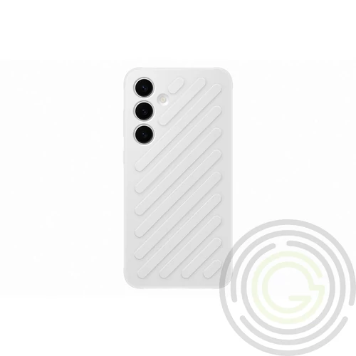 Designed for SAMSUNG S24 műanyag telefonvédő (ütésállóság, csíkos, dombor minta)