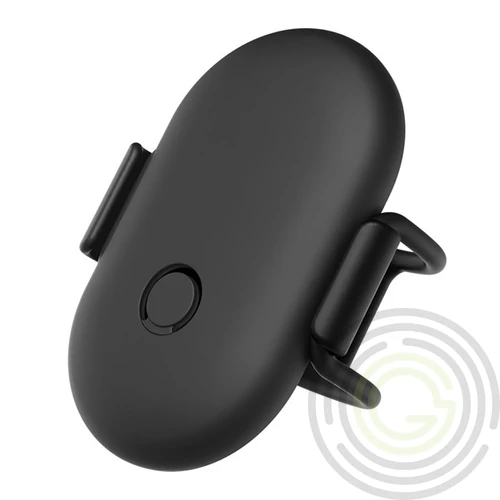 SAMSUNG szilikon tok (nyakörvre fűzhető, táskára, hátizsákra rögzíthető) FEKETE (Smart tag2)