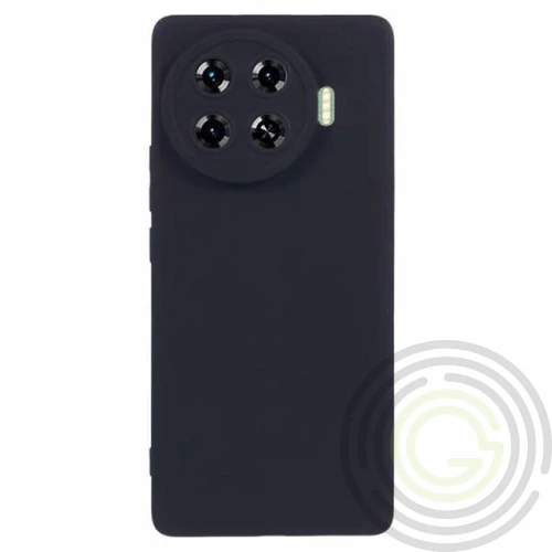 Tecno Spark 20 Pro Plus 4G Szilikon telefonvédő (matt) FEKETE
