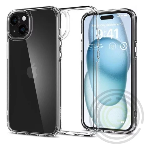 SPIGEN ULTRA HYBRID műanyag telefonvédő (ütésállóság, légpárnás keret) ÁTLÁTSZÓ - [Apple iPhone 16]