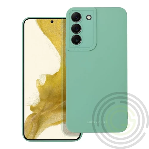 Samsung Galaxy A16 ROAR LUNA szilikon telefonvédő (ultravékony, matt, kameravédő, wireless)MENTAZÖLD