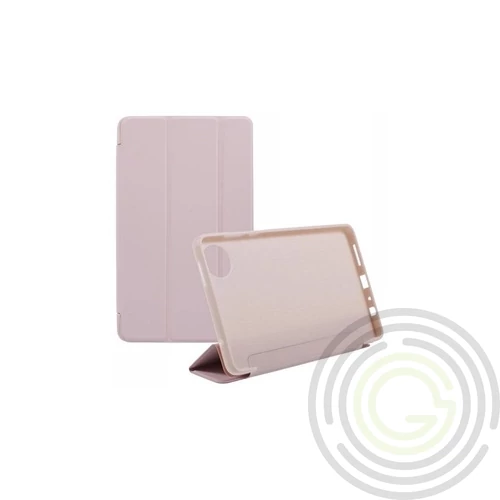 Xiaomi Redmi Pad SE 8.7 Tok álló, bőr hatású (FLIP, oldalra nyíló, TRIFOLD, asztali tartó) RÓZSASZÍN