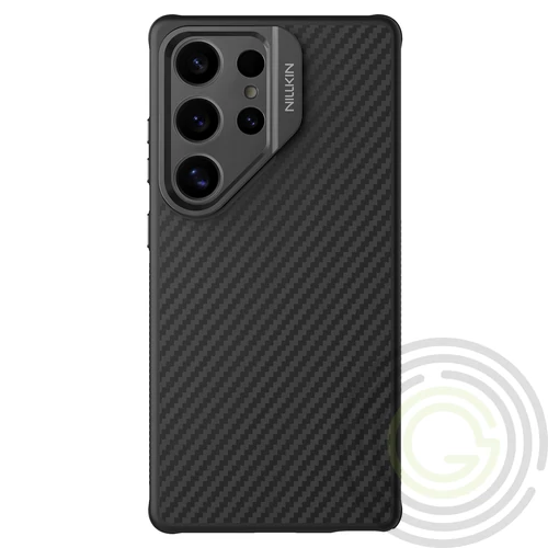 NILLKIN CARBOPROP Samsung Galaxy S25 Ultra szilikon telefonvédő (ütésállóság, aramid bevonat, kitáma