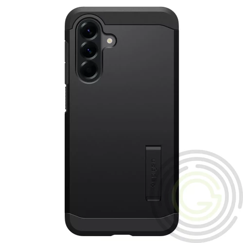 SPIGEN TOUGH ARMOR szilikon telef onvédő (ütésállóság, kitámasztó) SÖTÉTSZÜRKE Samsung A56