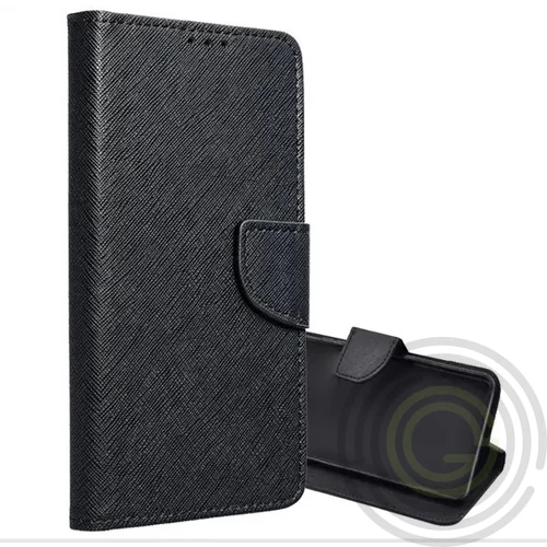 Tok álló, bőr hatású Xiaomi Redmi Note 14 Pro 4G Fekete