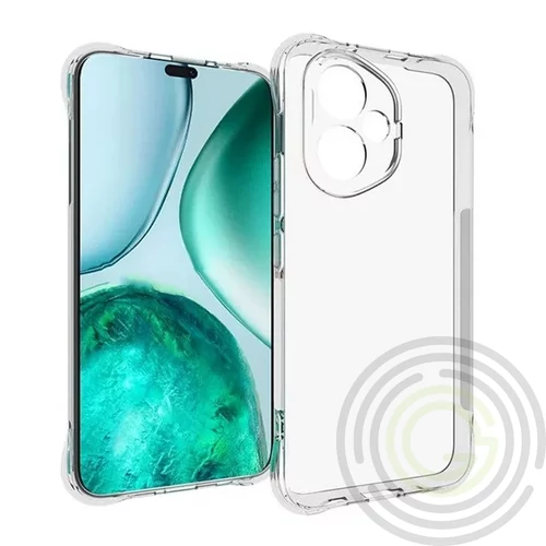 Honor 400 Szilikon telefonvédő (ütésállóság, átlátszó hátlap) ÁTLÁTSZÓ