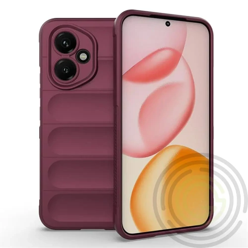 Honor 400 Szilikon telefonvédő (ütésállóság, kameravédő, 3D) BORDÓ