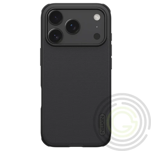 NILLKIN SUPER FROSTED PRO - Apple iPhone 17 Pro MAGNETIC műanyag telefonvédő FEKETE