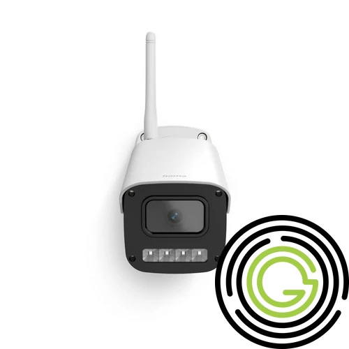 OKOS WIFI KAMERA 1080P, ÉJJELLÁTÓ, KÜLTÉRI, IP54, FEHÉR