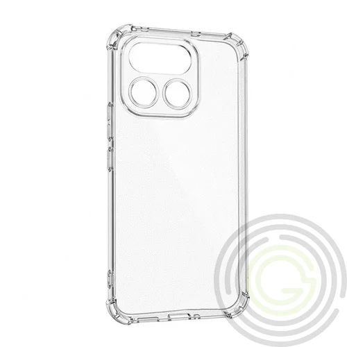 Szilikon telefonvédő (ütésállóság, légpárnás sarok) ÁTLÁTSZÓ - Honor 600 Lite