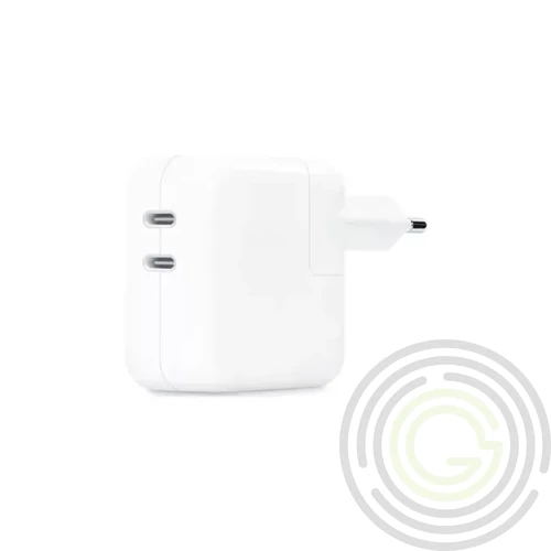 Apple MW2K3ZM/A (A2676) kétportos USB Type-C gyári töltőfej 35W 3A