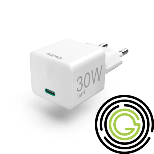Hama FIC E3 UNIV. HÁLÓZATI USB TYPE-C TÖLTŐ GAN "PD,QC", FEH. 30W
