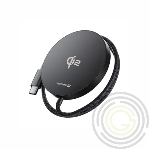 MagPuck Qi2 MagSafe kompatibilis vezeték nélküli töltő 1,5m