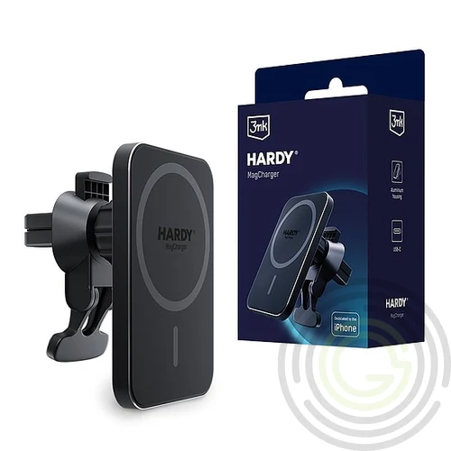 3mk Hardy MagCharger autós töltő (3MK497398)