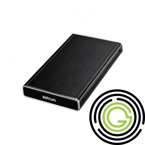 Astrum EN260 fekete 2.5" merevlemez ház USB2.0 SATA / IDE