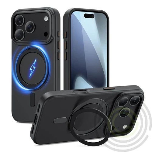 TECH-PROTECT MAGRING MAGSAFE iPhone 17 Pro Max készülékhez tok fekete