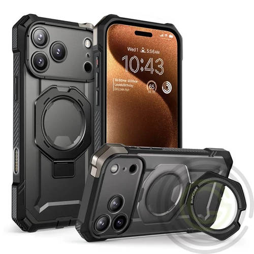 SUPCASE UB GRIP MAG MAGSAFE iPhone 17 Pro Max készülékhez tok fekete