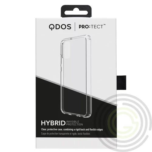 Qdos HYBRID CLEAR Samsung A125 Galaxy A12 ütésálló, átlátszó TPU tok