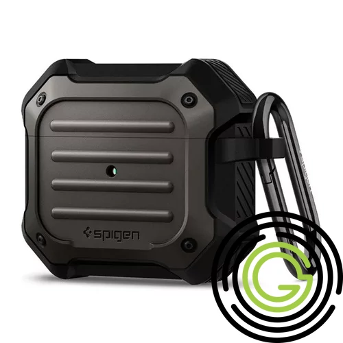Spigen Tough Armor Apple Airpods (3. gen) tok, Gunmetal