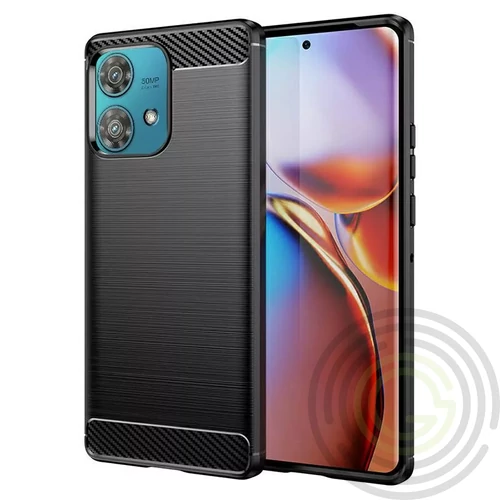 Carbon Pro Honor Magic 7 Lite 5G ütésálló TPU vékony szilikon tok fekete