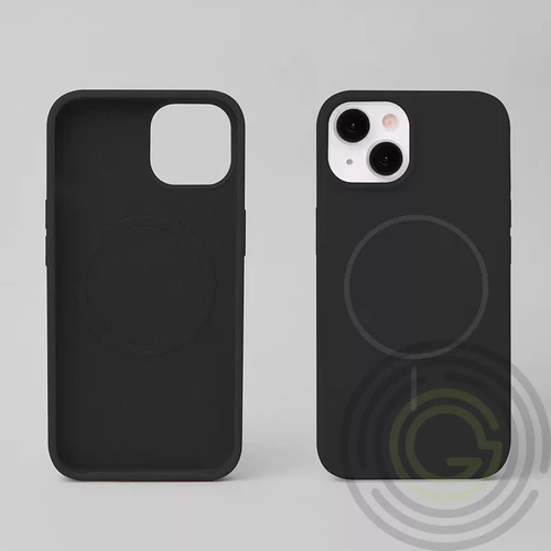Silicon Thin Mag Apple iPhone 16e (6.1) Magsafe TPU tok fekete