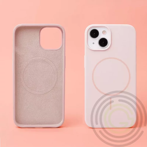 Silicon Thin Mag Apple iPhone 16e (6.1) Magsafe TPU tok pink