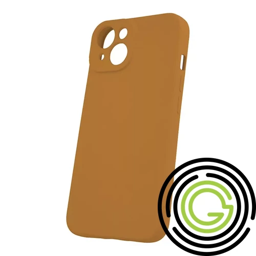 Silicon Case Xiaomi Redmi A3 kameravédős szilikon tok karamell