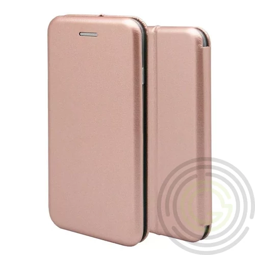 Forcell Elegance Honor Magic 7 Lite oldalra nyíló mágneses könyv tok szilikon belsővel rozéarany