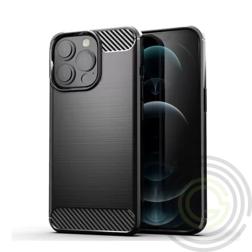 Carbon Samsung A17 / A26 vékony szilikon tok fekete