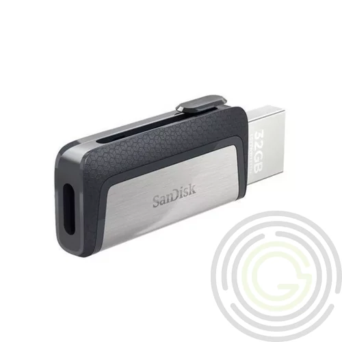 SanDisk Ultra Dual Drive 32GB USB-A 3.1, Type-C fekete OTG pendrive (SDDDC2-032G-G46/173337)