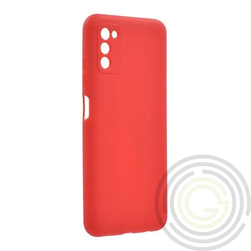 FORCELL SZILIKON HÁTLAPVÉDŐ TOK SAMSUNG GALAXY A03S, PIROS