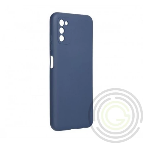 FORCELL SZILIKON HÁTLAPVÉDŐ TOK SAMSUNG GALAXY A03S, SÖTÉTKÉK
