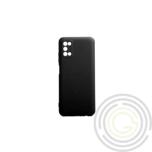 FORCELL SZILIKON HÁTLAPVÉDŐ TOK SAMSUNG GALAXY A03S, FEKETE