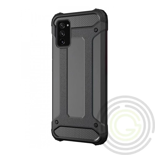 FORCELL ARMOR HÁTLAP TOK, SAMSUNG GALAXY A03S, FEKETE