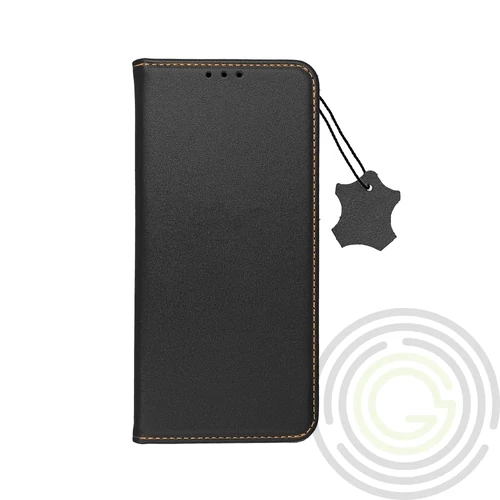FORCELL SMART PRO BŐR FLIP TOK SAMSUNG GALAXY S22+, FEKETE