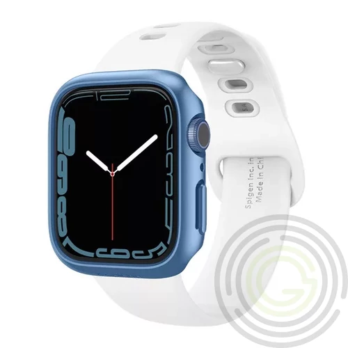 Spigen Thin Fit Apple Watch S7 41mm Kék tok